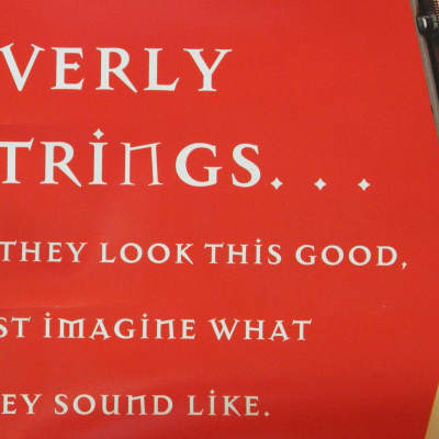 EVERLY STRINGS Poster 1990s image 2