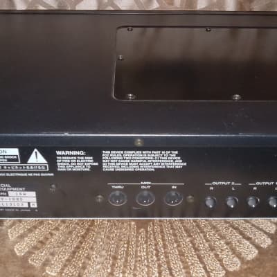 Roland Super JV 64 Voice Synthesizer Module JV-1080 4X-Expansion 1994-1998 - Black image 3