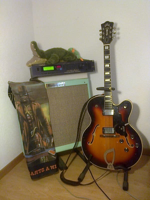 Rarissima Guild "Duane Eddy" DE-400 con 2 humbucker PAF -Gibson ES-335 image 1