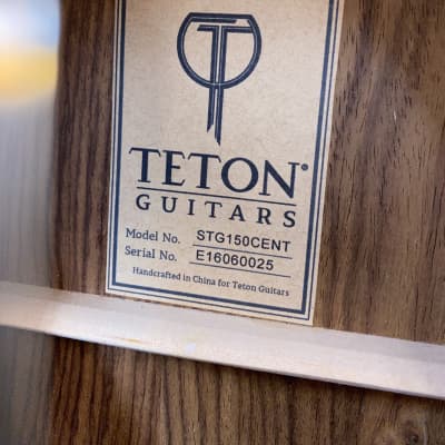 Teton STG100CENT Spruce Cutaway Guitar Acoustic/Electric EXTRAS Help Support Small Business , Thanks image 5