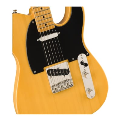 Fender Squier Classic Vibe '50s Telecaster 6-String Electric Guitar (Right-Hand, Butterscotch Blonde) image 2