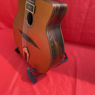 Gypsy Jazz Guitar - YL Cholet - Oval hole Selmer Maccaferri 2023 - Vintage image 4