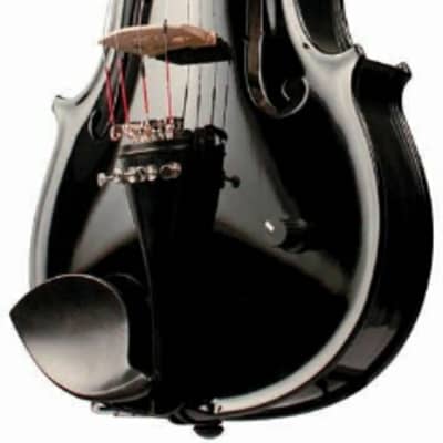 Barcus-Berry Vibrato-AE Acoustic-Electric Violin Outfit w/ Case - Black image 9