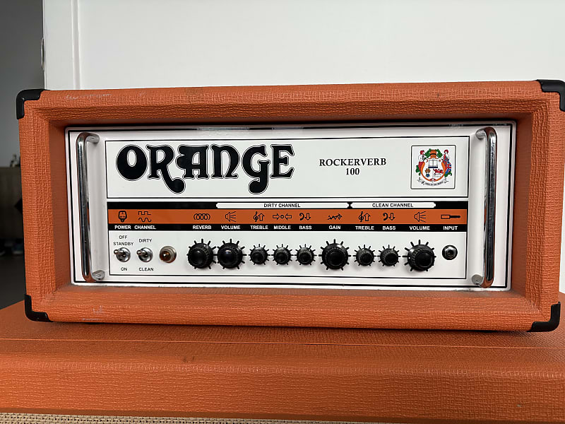 Orange Rockerverb 100 2-Channel 100-Watt Guitar Amp Head (2004