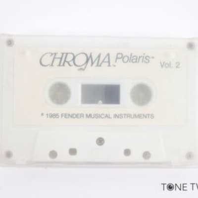Chroma Polaris Vol 2 Data Casette 1984 Patch Program Sounds VINTAGE SYNTH DEALER image 3
