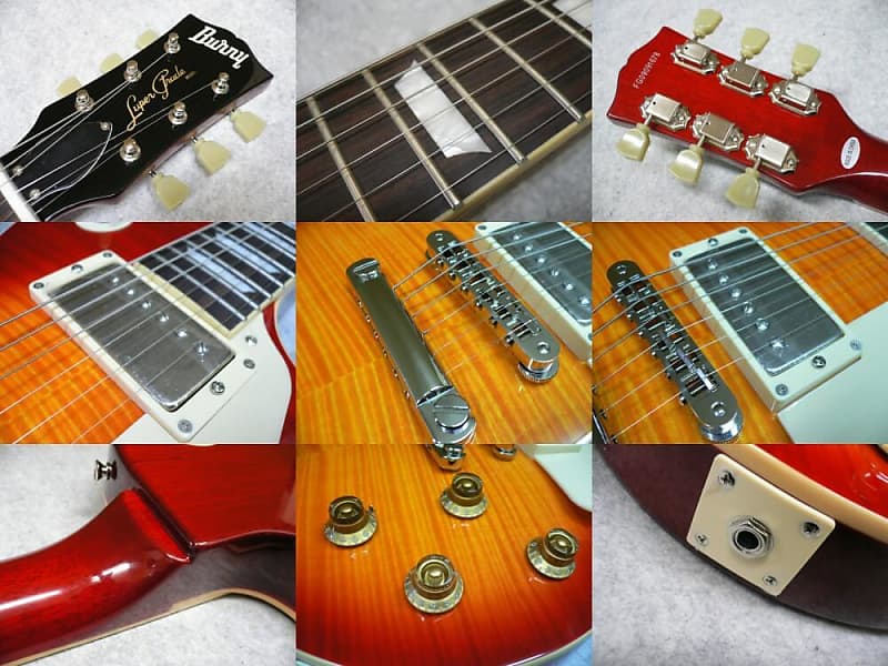 Burny RLG-55 2009 Vintage Cherry Sunburst Les Paul