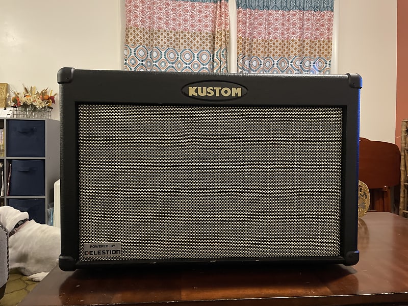 Kustom Quad 100 DFX 2004 Black Reverb