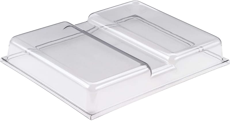 Decksaver Smoked Clear Polycarbonate Air-Travel-Friendly Turntable Cover for Technics SL-1200 and Pioneer PLX-1000