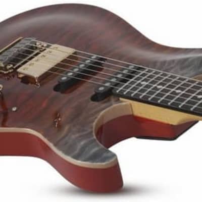 Schecter California Classic Series Electric Guitar w/ Case - Bengal Fade 7303 image 17