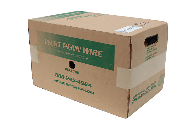 West Penn 226-GY-1000 2-Conductor 14-AWG Unshielded CMR Rated Cable - 1000' image 1