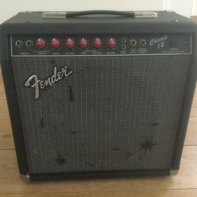 Fender Champ 12 90’s Black tolex for sale