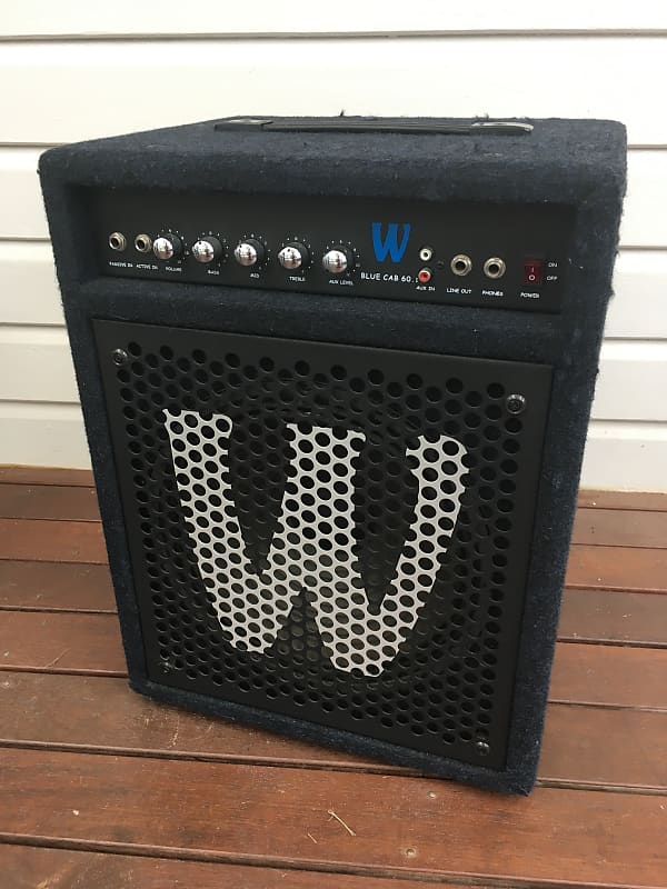 W BLUE CAB 60.1 ベース用アンプ Warwick Blue Cab 60.1 bass amp | Reverb