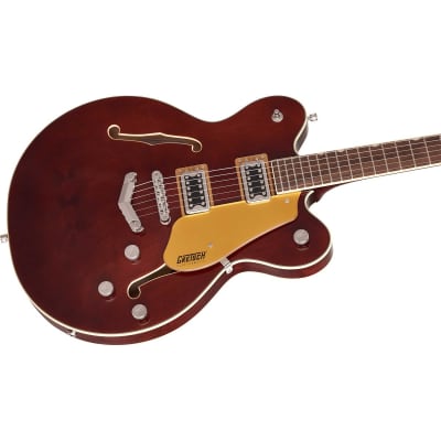 Gretsch G5622 Electromatic Collection Center Block Double-Cut Electric Guitar with V-Stoptail, Aged Walnut image 6