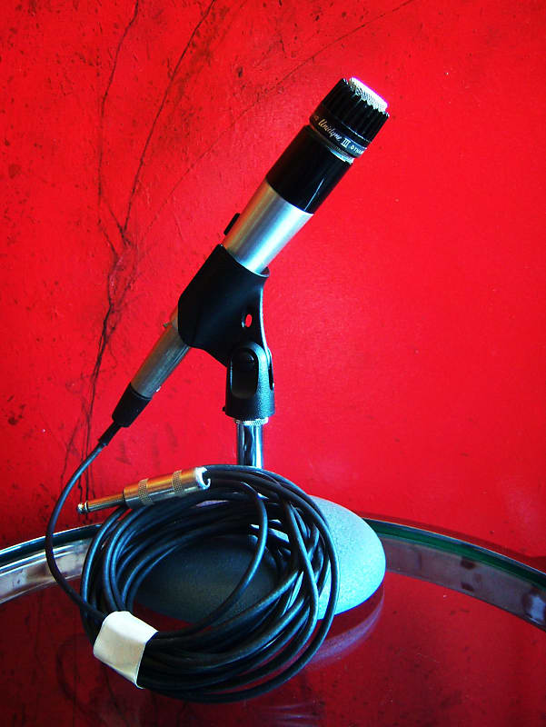 Vintage 1970's Shure PE54D dynamic cardioid microphone Paul Butterfield Hi Z w accessories 545 545SD # 2 image 1