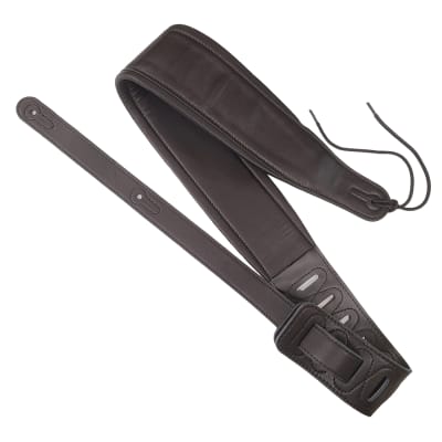 Godin Black Garment Leather Padded Guitar Strap – Metro Music