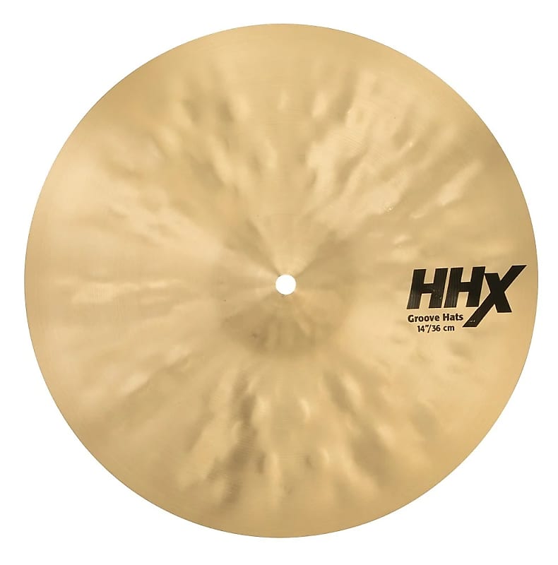 Sabian 14" HHX Groove Hi-Hat Cymbal (Bottom) image 1
