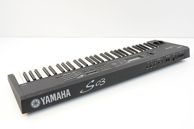 YAMAHA S03 音楽シンセサイザー 61鍵 Yamaha S03 61 keys workstation synthesizer, very clean | eBay