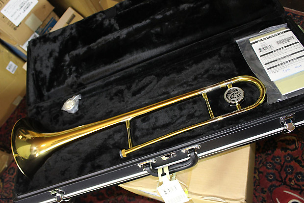 Jupiter JTB720VR Standard C Valve Trombone with Rose Brass Bell image 1