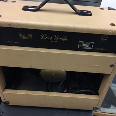 Dean Markley Vintage Combo Amp K65 80's Blonde Tolex image 7
