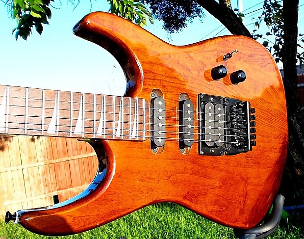 Series 10 stratocaster electric guitar by Bentley SLM Super Strat Mahogany