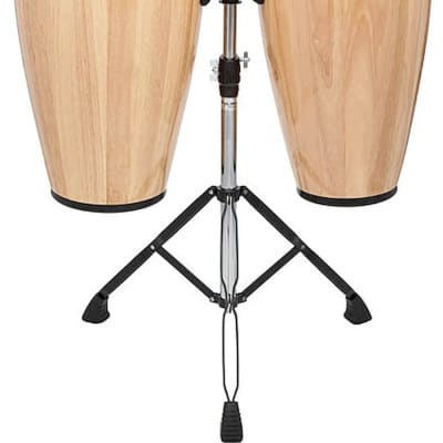 Supremo Series Natural 10 inch. and 11 inch. Congas - with Black Hardware image 2