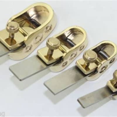 Woodworker making tools, 4pcs different sizes Mini Brass planes small planes image 3