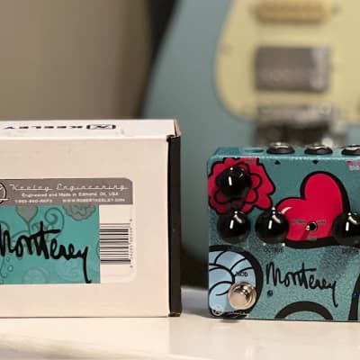 Keeley Monterey Rotary Fuzz Vibe 2016 - Present - Blue / Graphic image 2