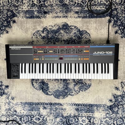 Roland Juno-106 61-Key Programmable Polyphonic Synthesizer - New Voice Chips!