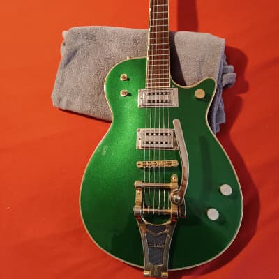 Gretsch G1570 Synchromatic Elliot Easton with Bigsby 2001 - 2003 - Cadillac Green for sale