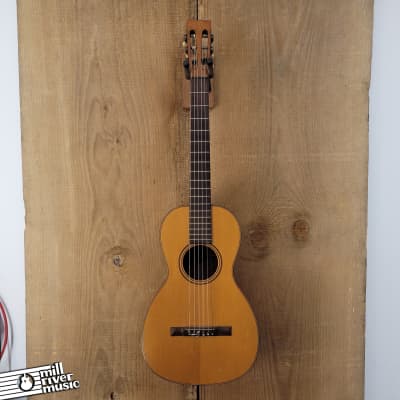 Haynes Bay State H Style Parlor Acoustic Guitar Vintage 1890's image 2
