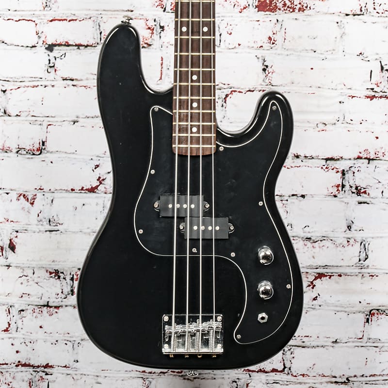 Hondo Model H 815BK Electric Bass Guitar Short Scale Reverb