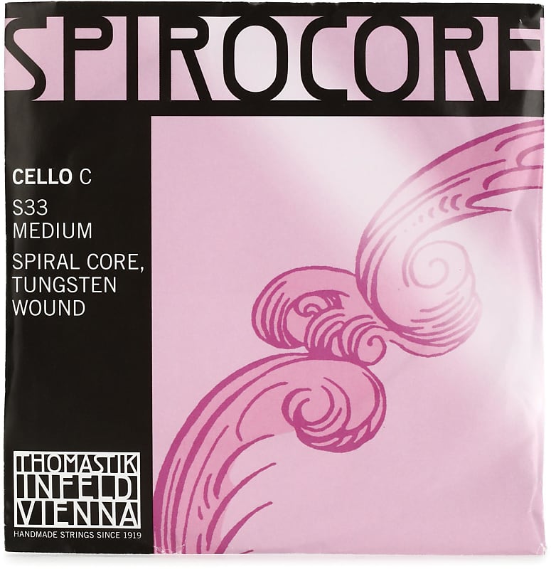 Thomastik-Infeld S33 Spirocore Cello C String - 4/4 Size Tungsten Wound image 1