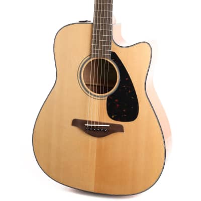 Yamaha FGX800C Dreadnought Acoustic-Electric Natural image 6