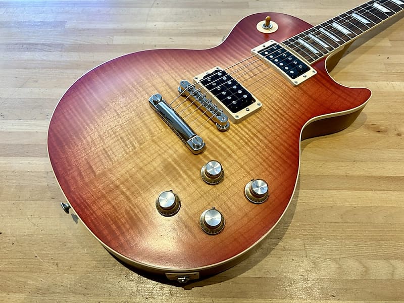 Gibson Les Paul Standard ‘60s Faded 2023 - Vintage Cherry Sunburst + Case image 1