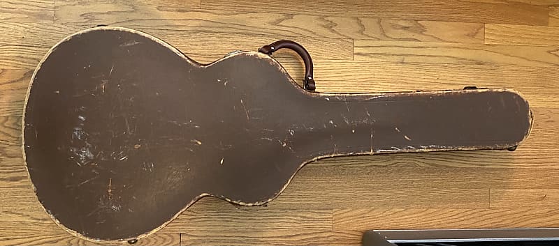 Lifton 000 & LG Size Acoustic case 1950’s - Brown image 1
