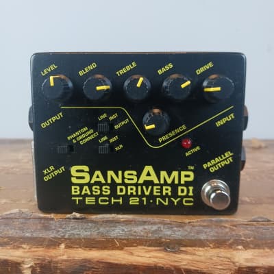 Tech 21 SansAmp 3-Channel Programmable Bass Driver DI | Reverb