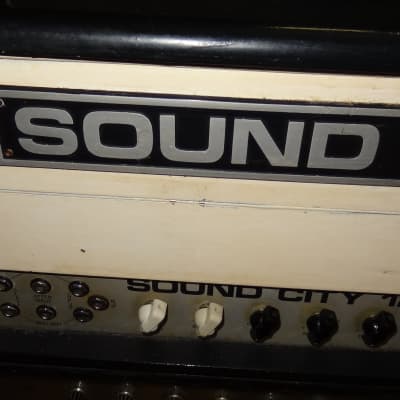 Sound City B120 Vintage amp head with original Partridge transformers image 5