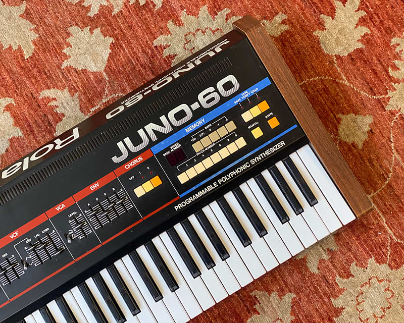 1983 Roland Juno 60 Six Voice Analogue Synthesizer | Reverb