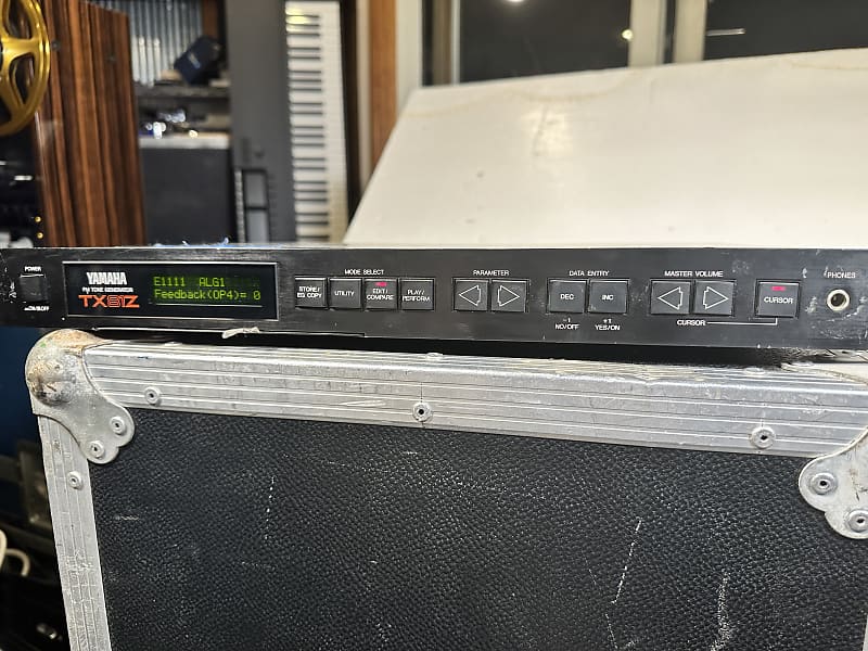 Yamaha TX81Z Rackmount FM Tone Generator from the Leon Russell Estate image 1