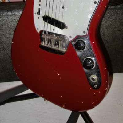 Vintage 1966 Fender Duo Sonic II - Red w/ Original Hardshell Case for sale