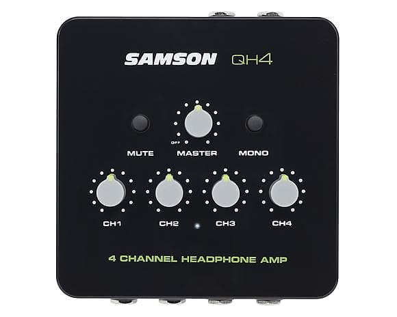 Samson SAQH4 4 4 Channel Headphone Amplifier image 1
