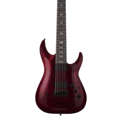 Schecter C7 Apocalypse Electric Guitar, Red Reign image 2