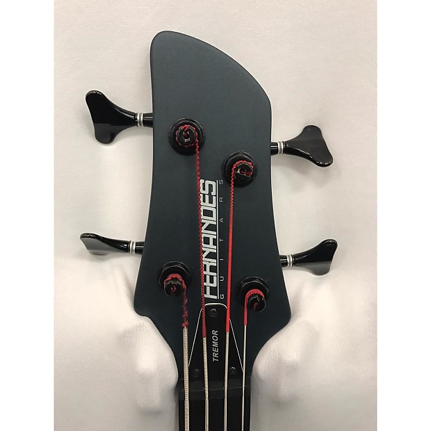 Fernandes Tremor 4 Deluxe Electric Bass - Gunmetal Blue
