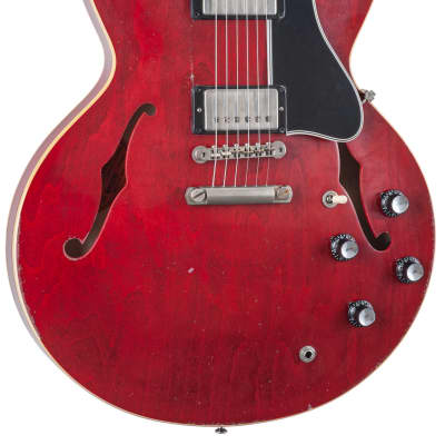 Gibson 1961 ES-335 Reissue - Murphy Lab Cherry Heavy Aged image 2