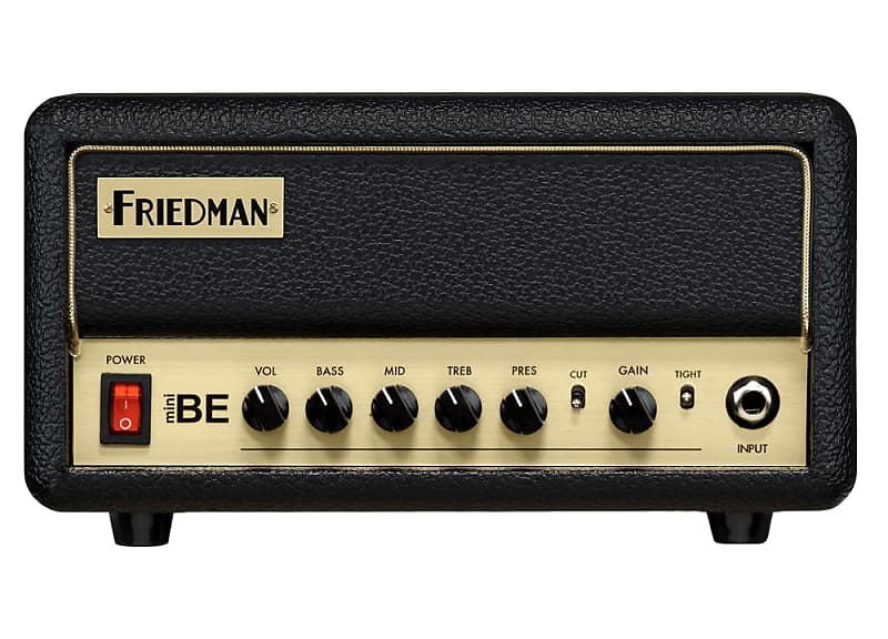 Friedman BE-Mini 30-Watt Solid State Guitar Amp Head 2021 - Present - Black image 1