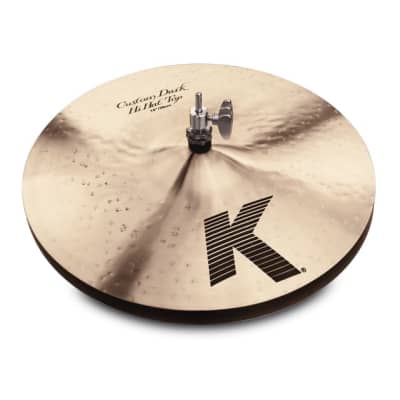 Zildjian K Custom Series Dark Hi-Hat Cymbals - 14'' image 1