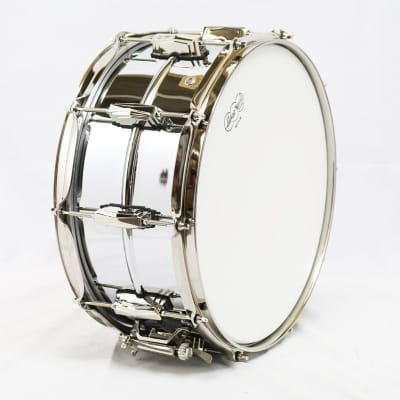Ludwig LB402BN [Super Ludwig COB (Chrome Over Brass) Snare Drum 14 x 6.5] image 3