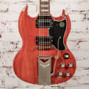 Gibson SG Standard '61 Sideways Vibrola Electric Guitar Vintage Cherry x0216