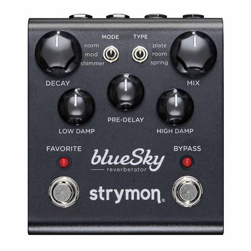 Strymon BlueSky Reverberator Pedal - Midnight Edition image 1