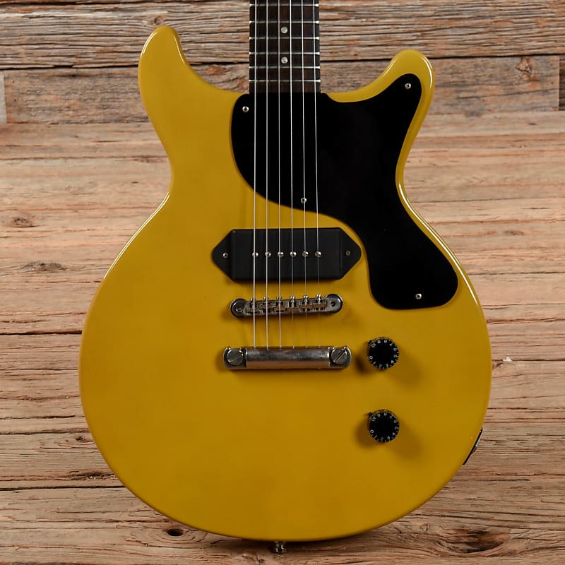 Gibson Les Paul Junior DC TV Yellow 1990 | Reverb